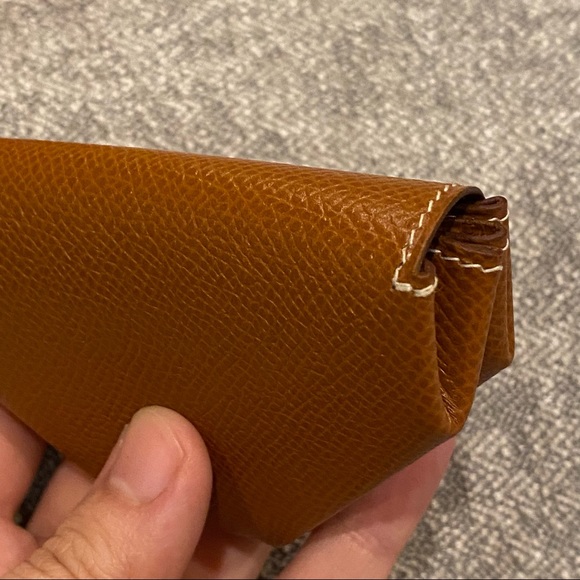 SOLD Like New Authentic Hermes 24 Verso Coin Purse Pouch Epsom leather GHW - Picture 7 of 11